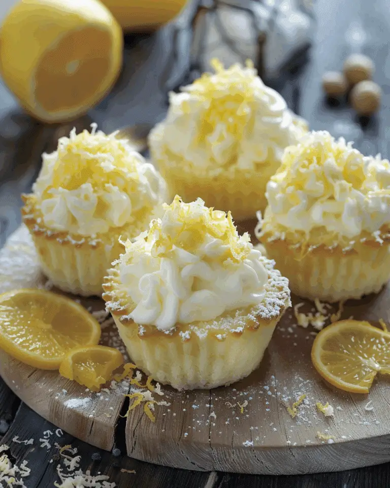 Mini Lemon Blueberry Cheesecakes – A Bite of Pure Bliss!