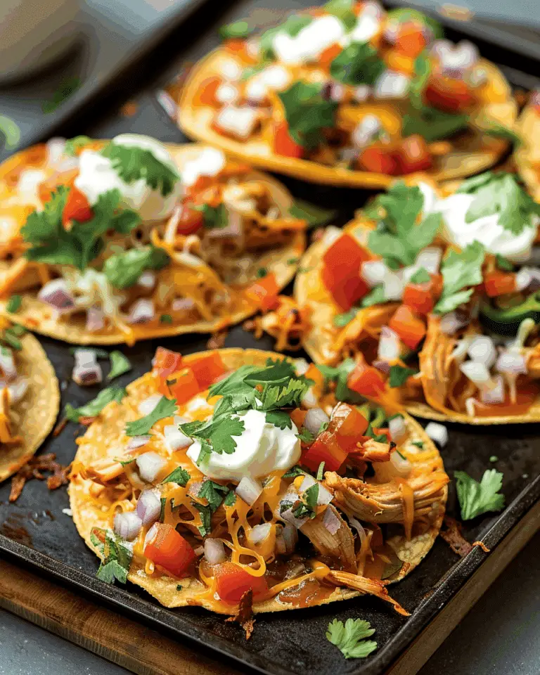 Mexican Rotisserie Chicken Tostadas