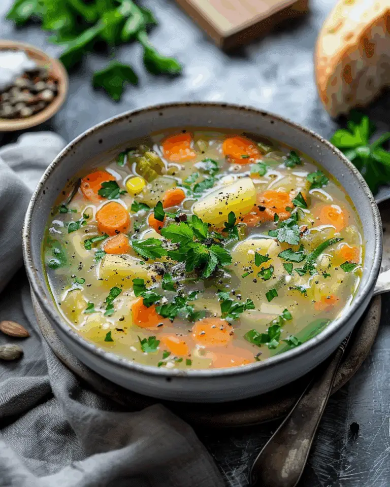 Healing Vegetable Soup