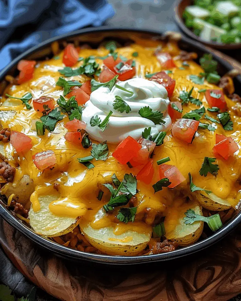Cheesy Taco Potatoes