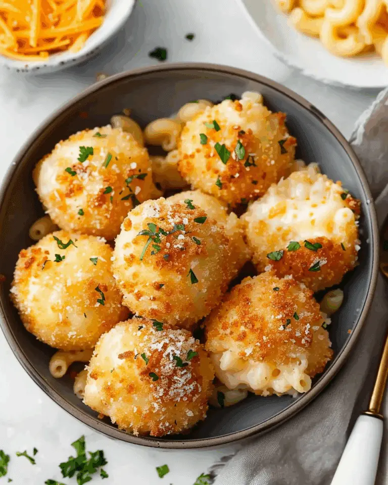 Cheesecake Factory Air Fryer Fried Macaroni and Cheese Balls