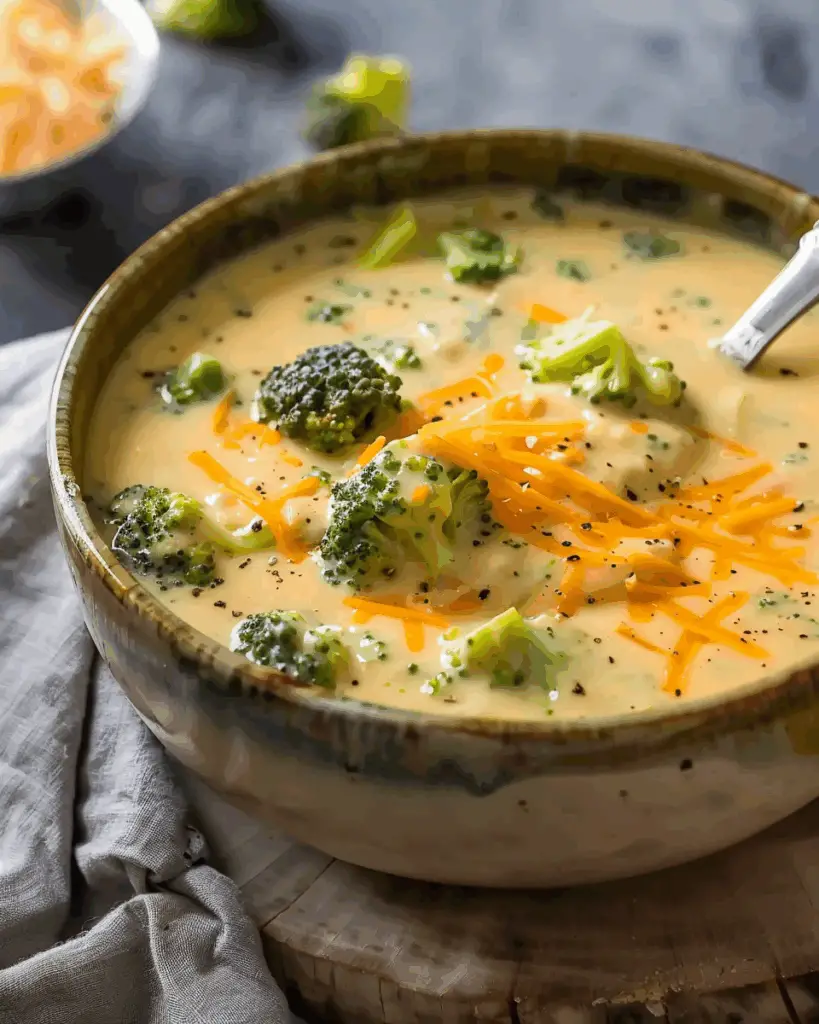 Keto Broccoli Cheese Soup
