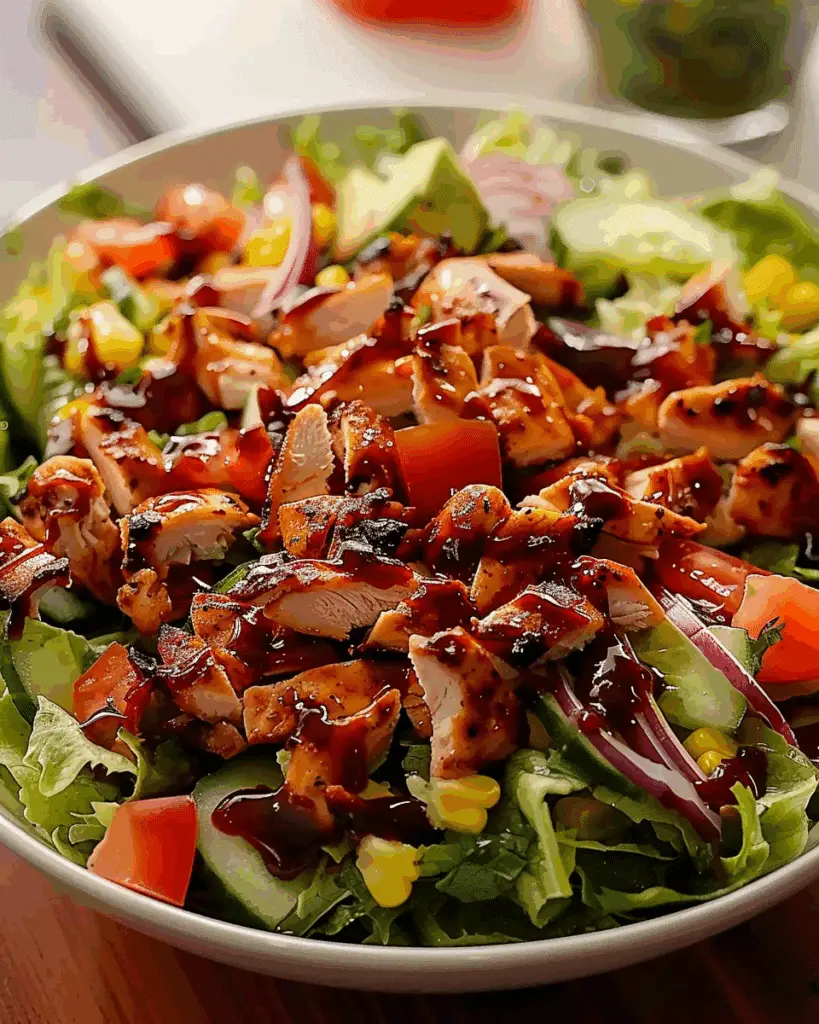 BBQ Chicken Chopped Salad Recipe