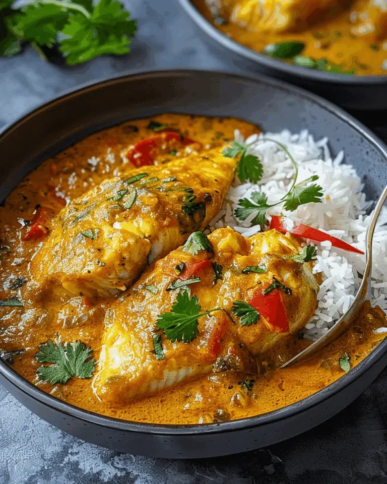 Indian Fish Curry