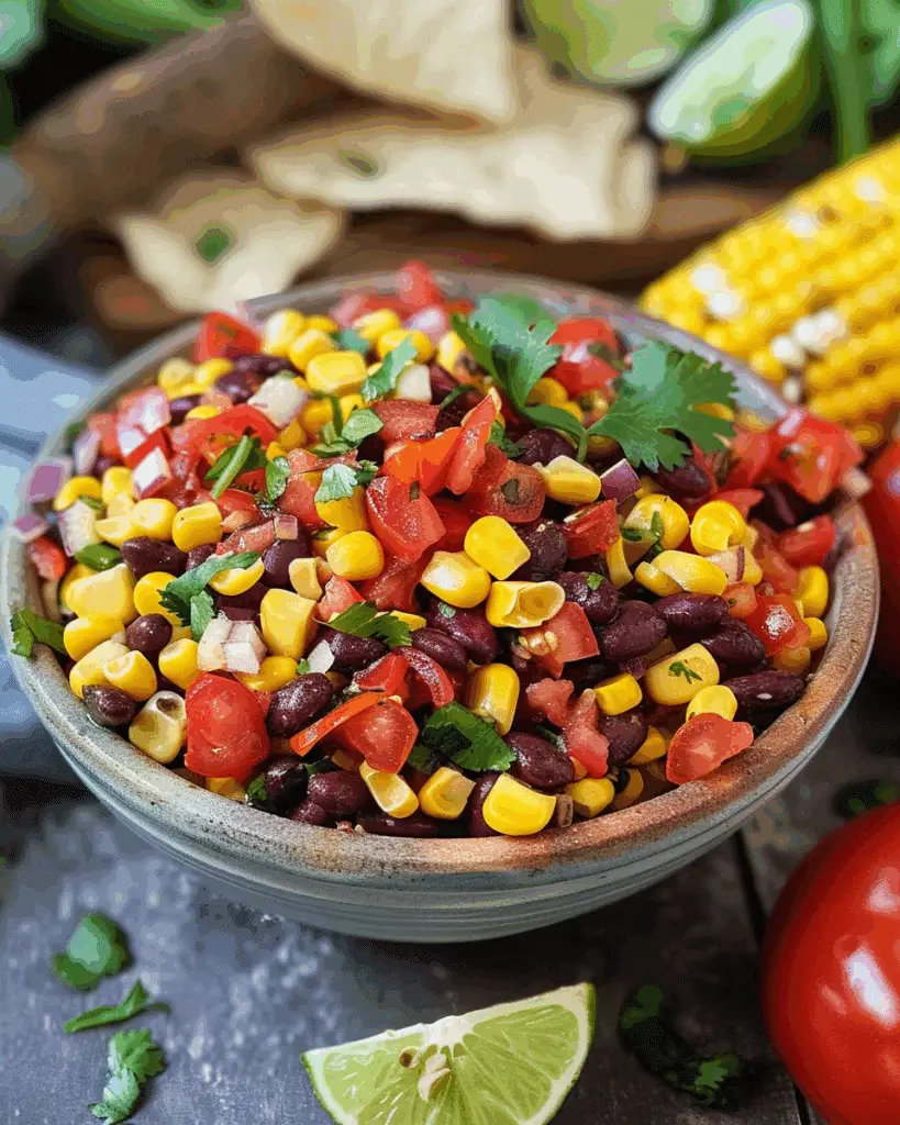 Bean and Corn Salsa