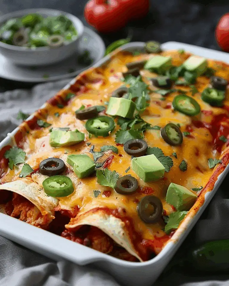 High Protein Creamy Chilli Chicken Enchiladas