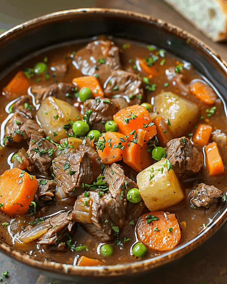 Classic Beef Stew Recipe: Comfort Food Made Simple
