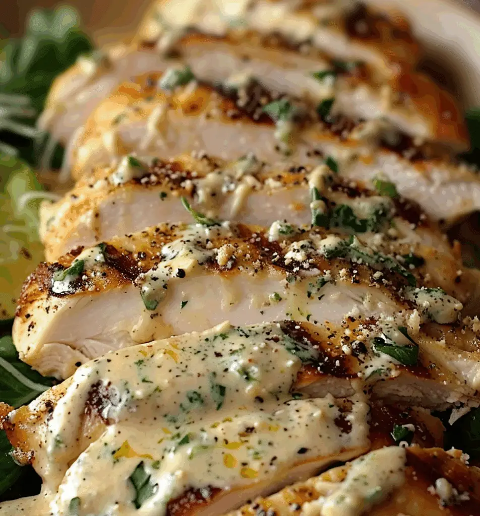 Melt In Your Mouth Caesar Chicken