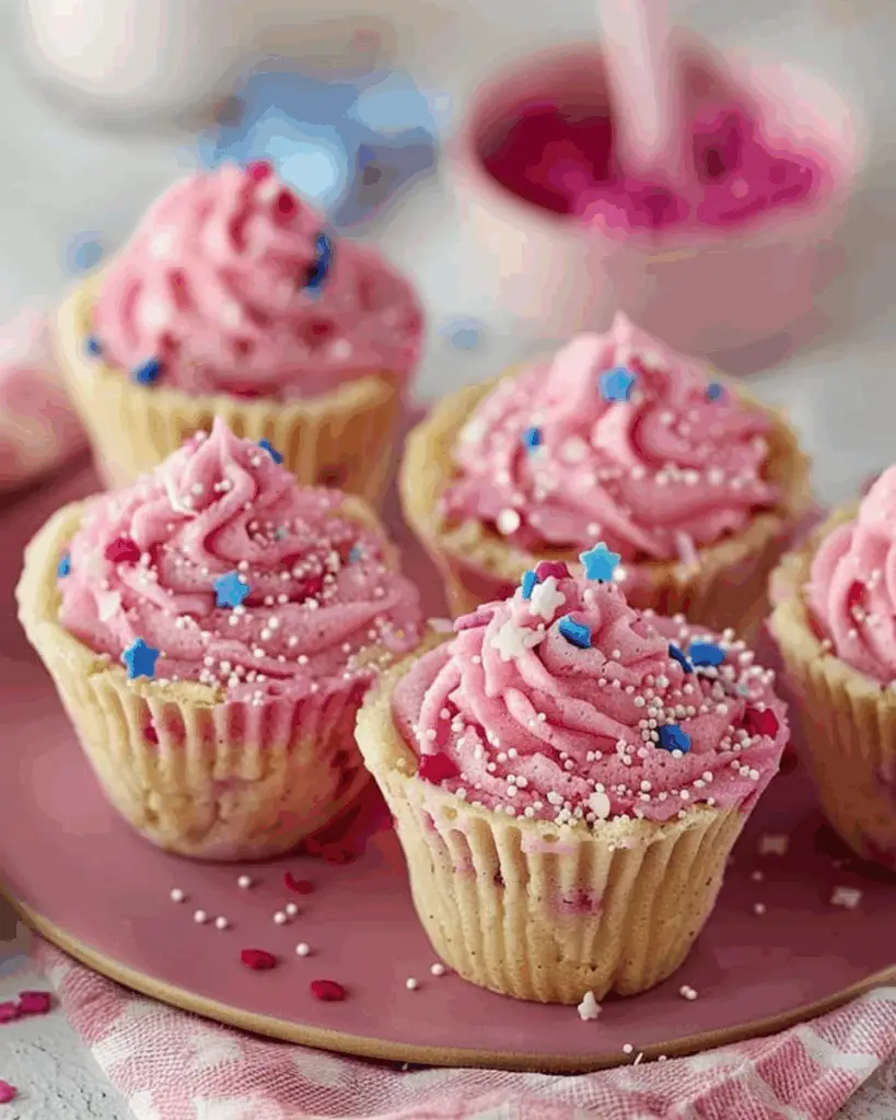 Pink Party Sugar Cookie Cups