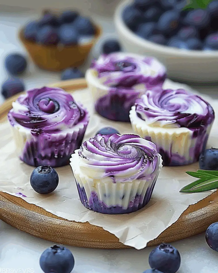 Blueberry Swirl Yogurt Bites