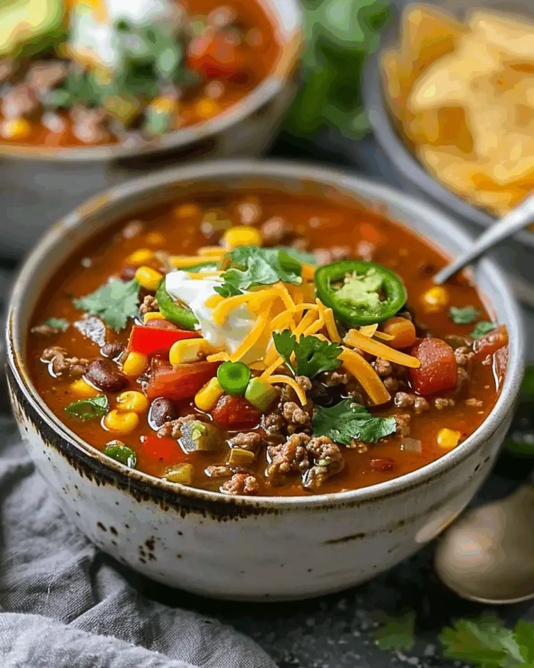 Keto Taco Soup Recipe