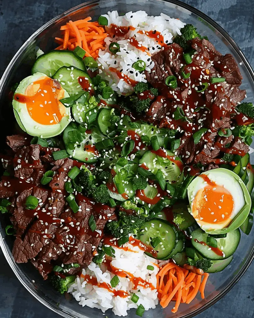 Korean Bulgogi Beef Bowls
