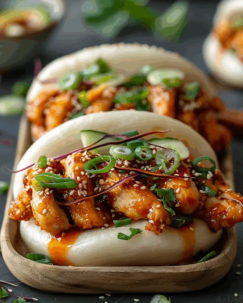 Korean Chicken Bao