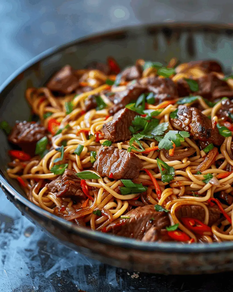 Beef and Noodles