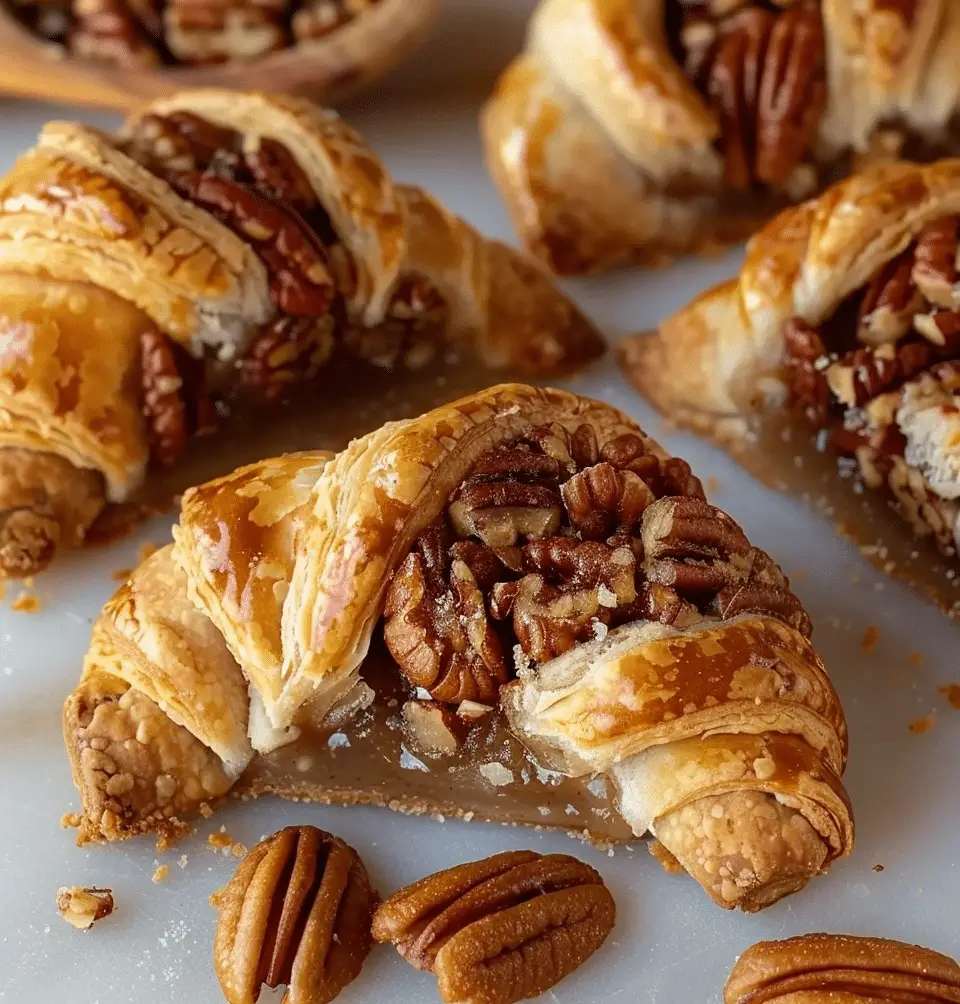 Pecan Pie Crescents