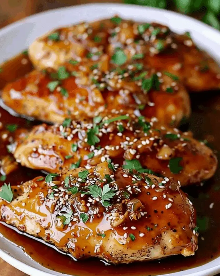 Double Crunch Honey Garlic Chicken Breasts