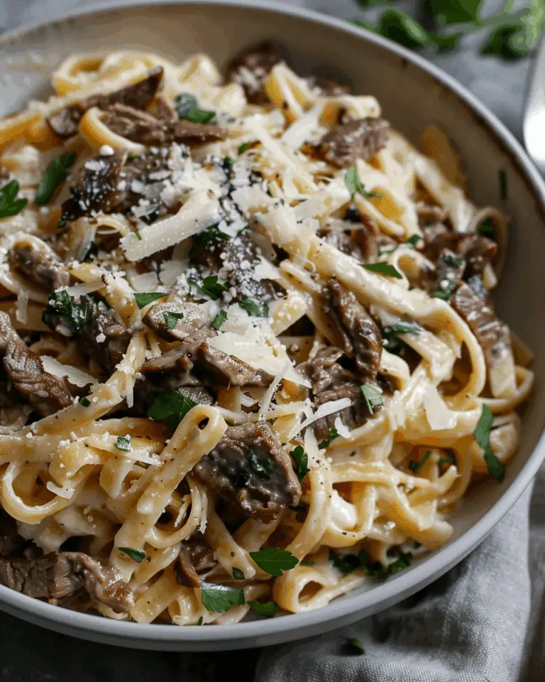Philly Cheesesteak Pasta