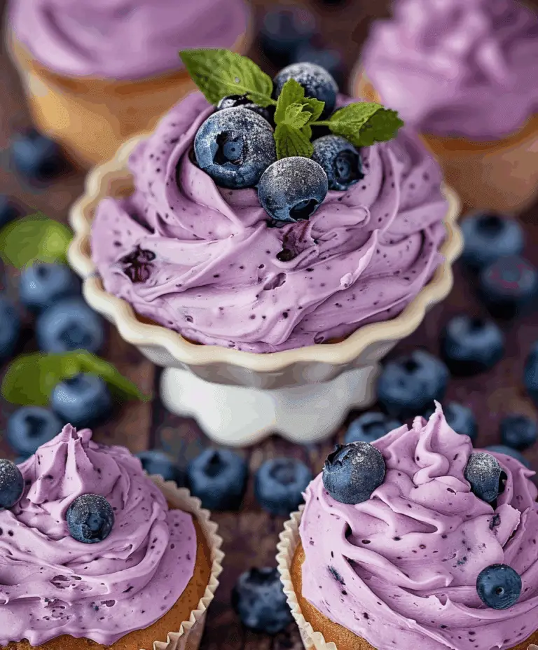 Blueberry Cream Cheese Frosting