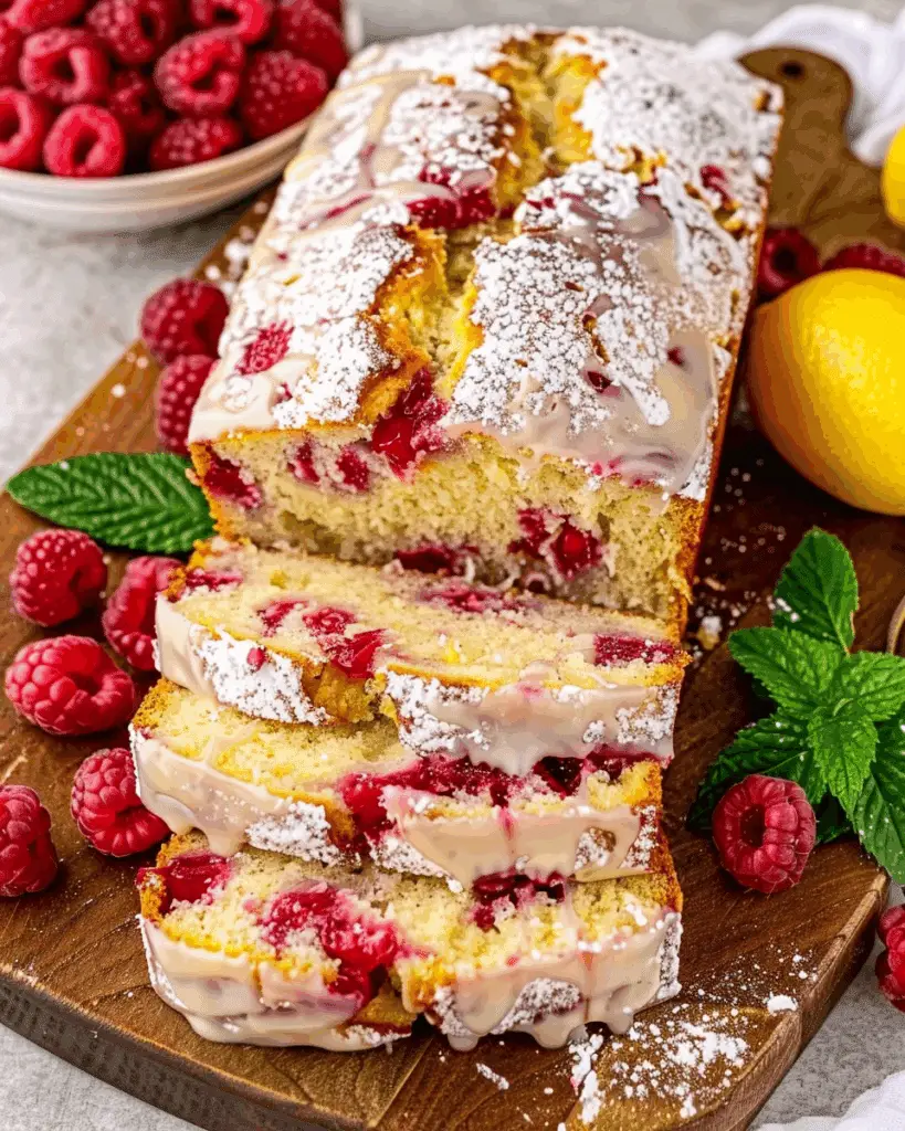 Raspberry Lemon Loaf