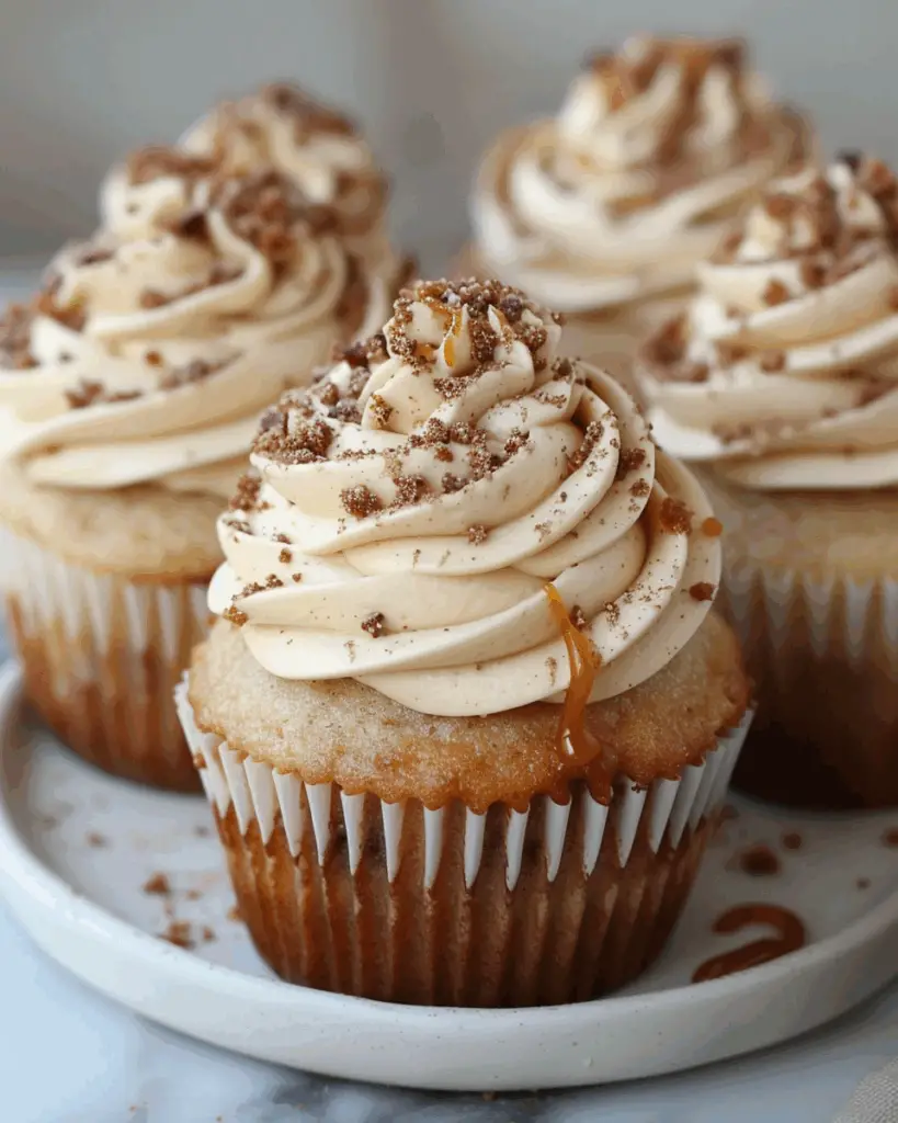 Salted Caramel Cream Cheese Cupcakes