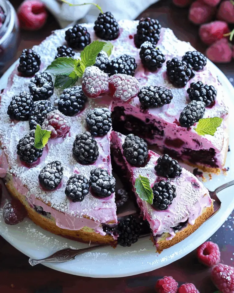 Summer Blackberry Cake