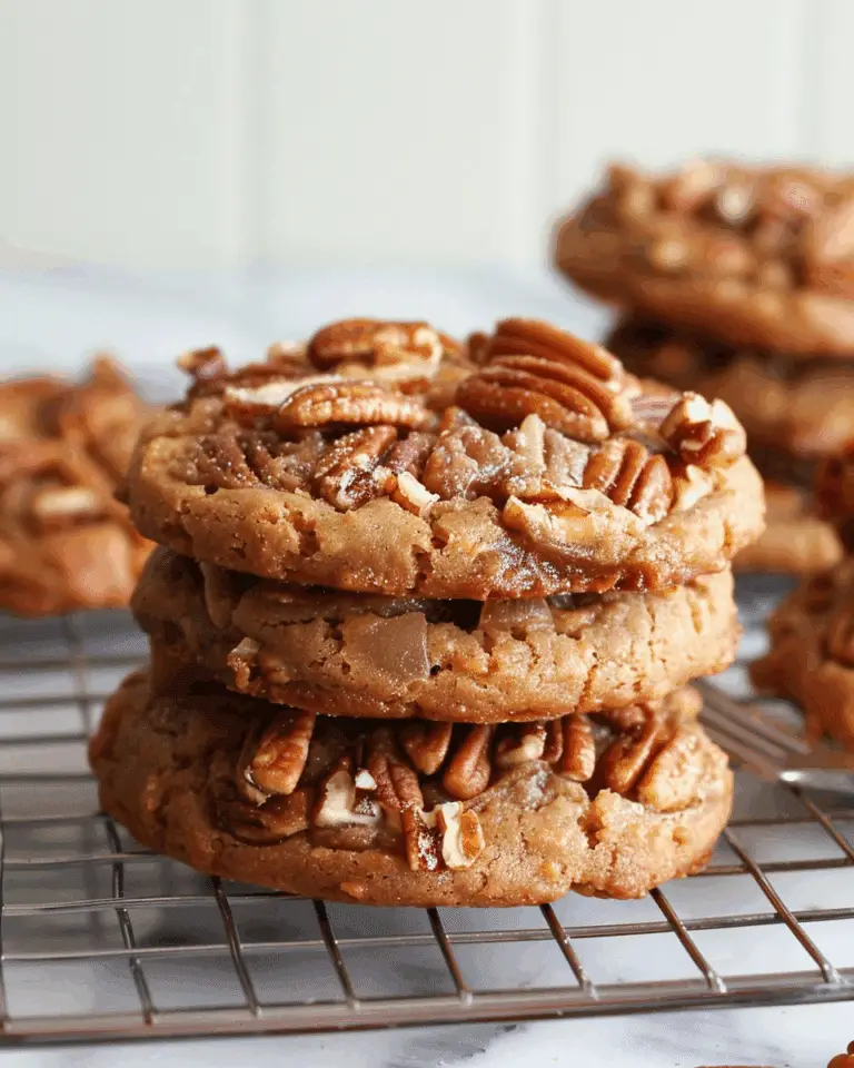 Pecan Apple Pie Cookies (Vegan, No Egg, No Dairy)
