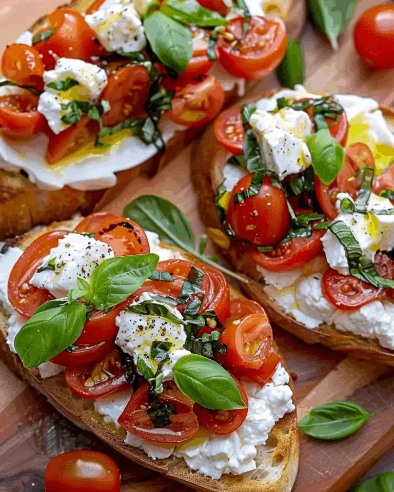 Burrata Bruschetta