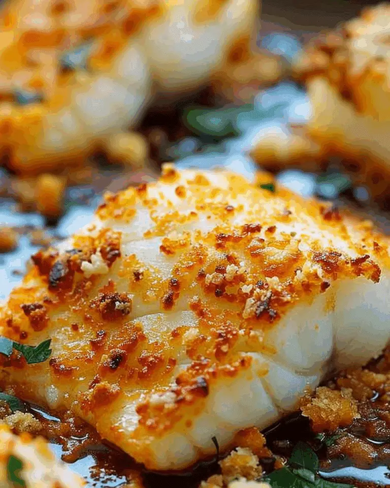 Parmesan Crusted Cod