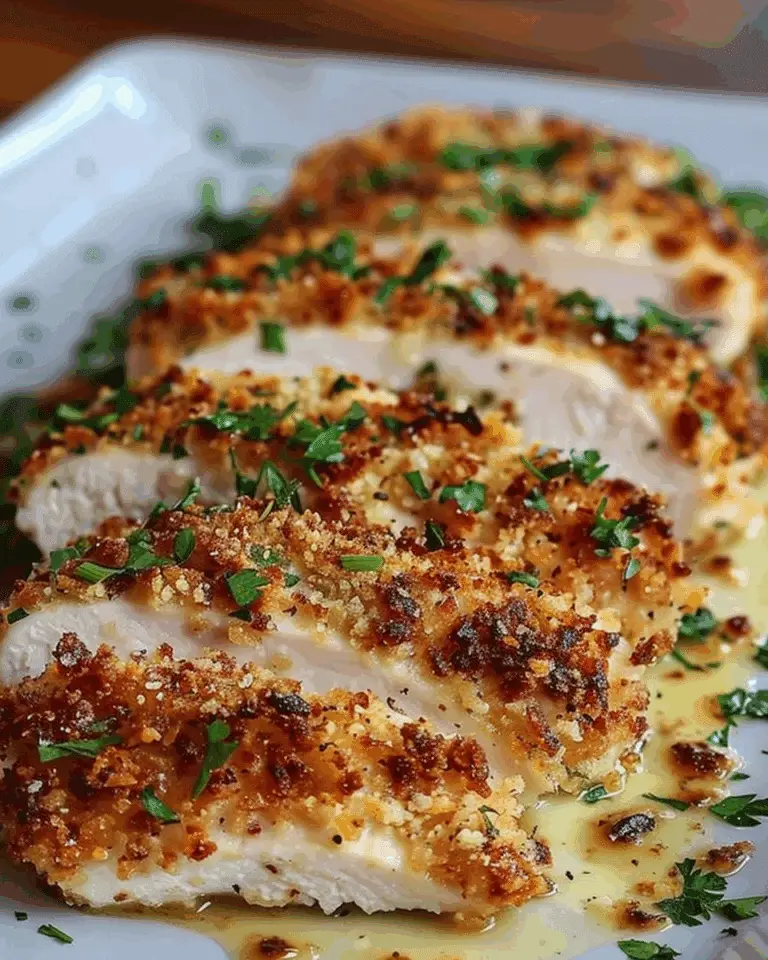 Longhorn Garlic Parmesan Crusted Chicken