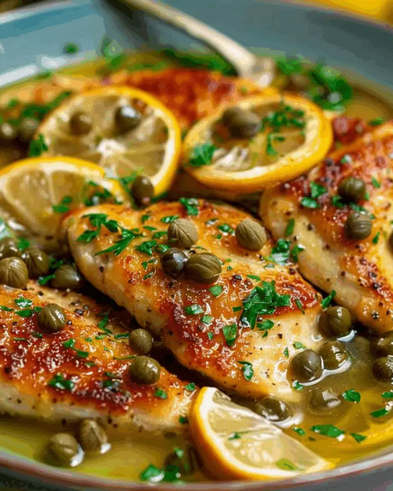 Chicken Piccata (Balanced & Flavorful Version)