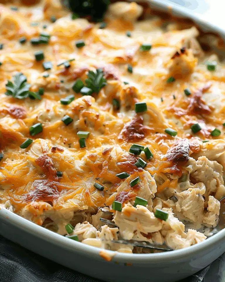 Easy Low Carb Chicken Casserole