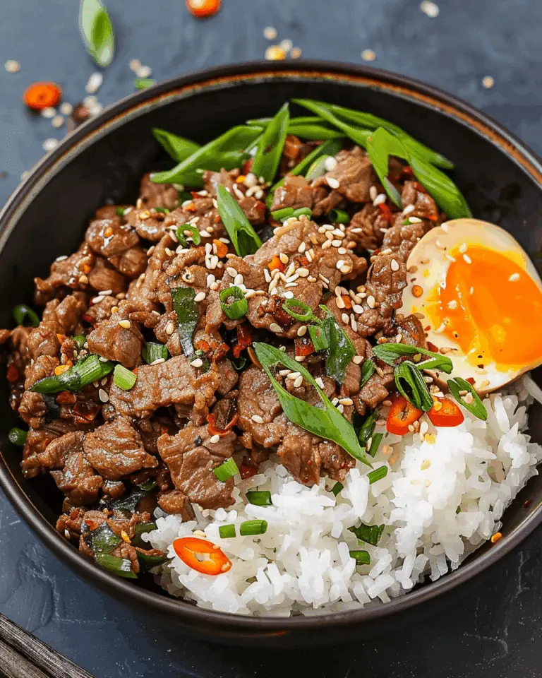 High-Protein Korean Beef Bowls