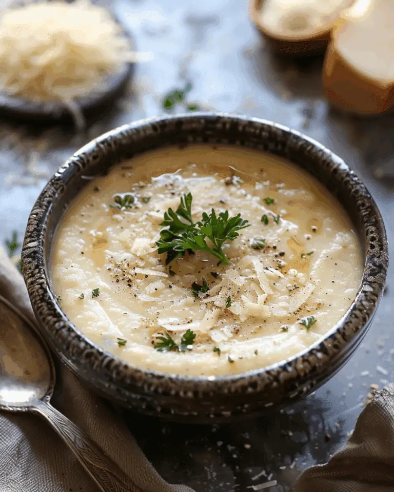 Tuscan Parmesan Cream Soup