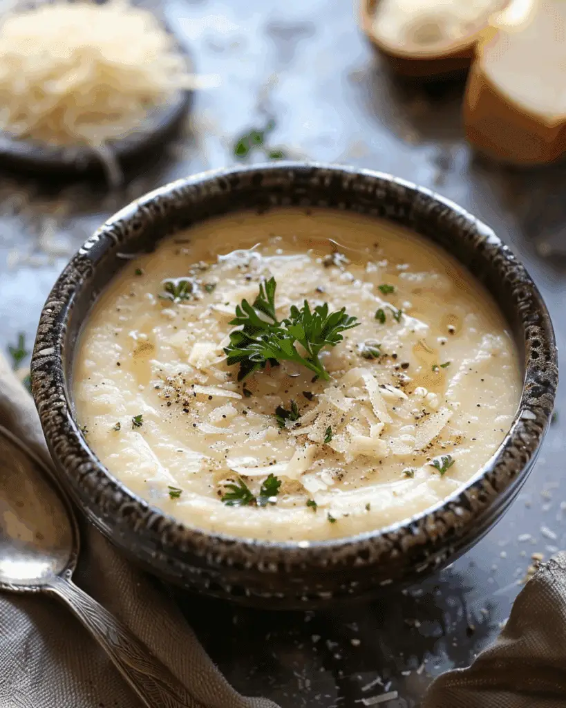 Tuscan Parmesan Cream Soup