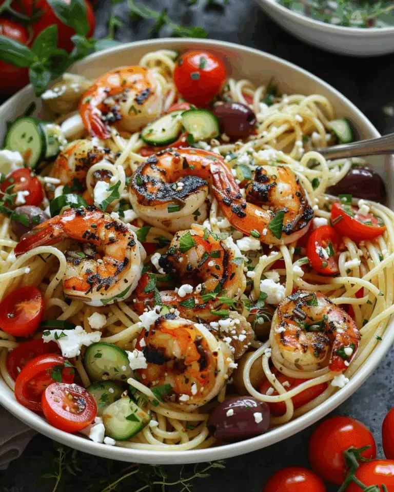 Garlic Shrimp Spaghetti