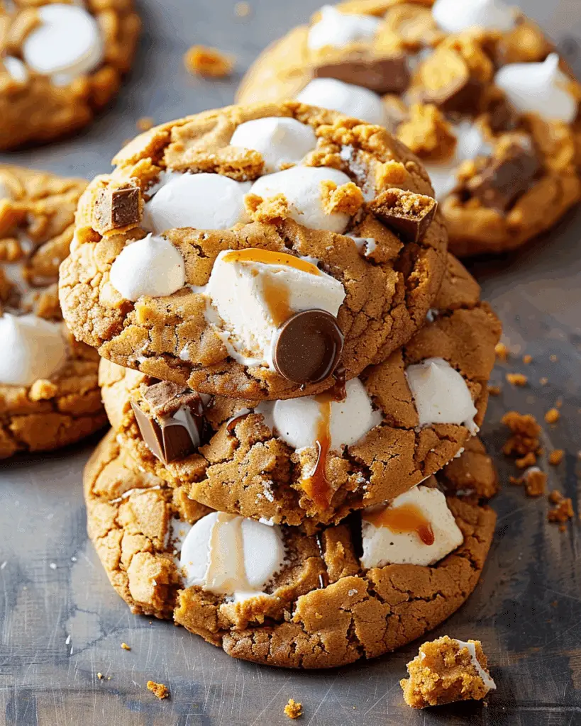 Pumpkin S’mores Cookies