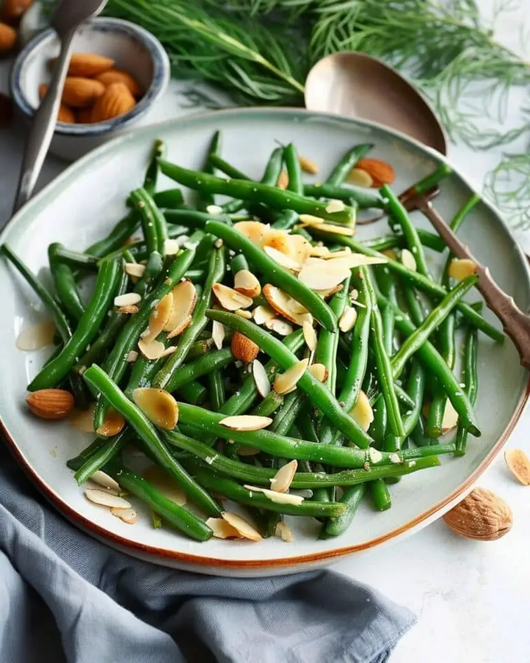 Green Beans Almondine