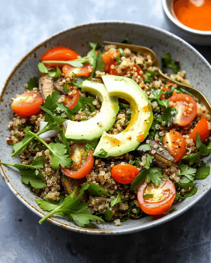 Easy Sardine Quinoa Salad