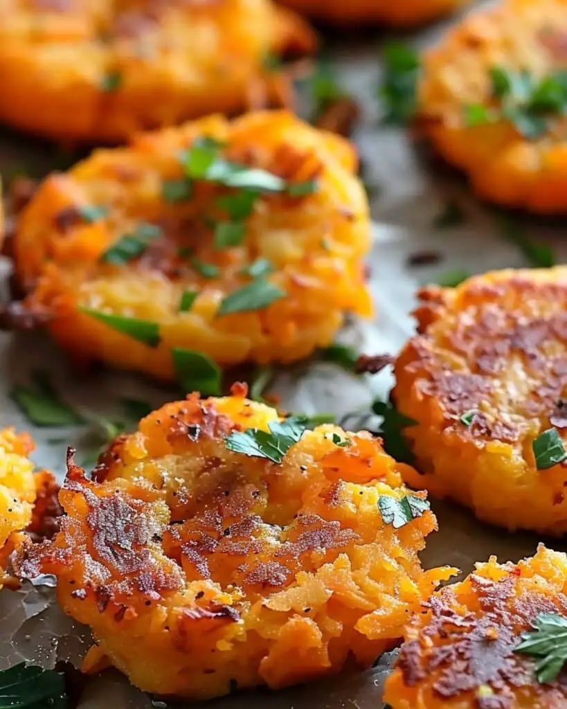 Crispy Smashed Carrots