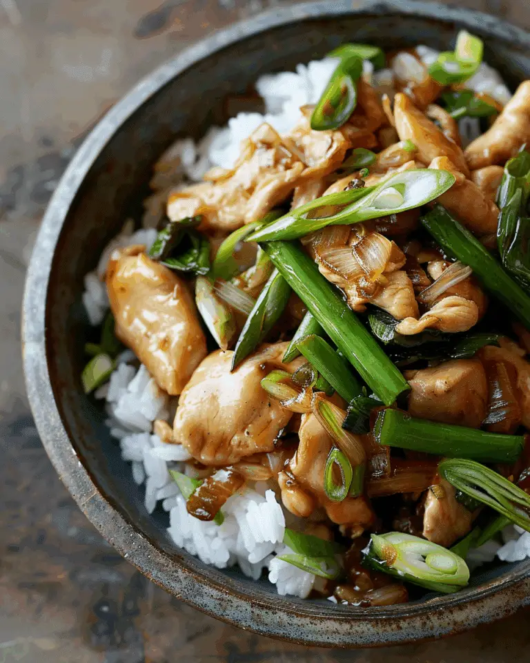 Scallion Chicken Stir-Fry
