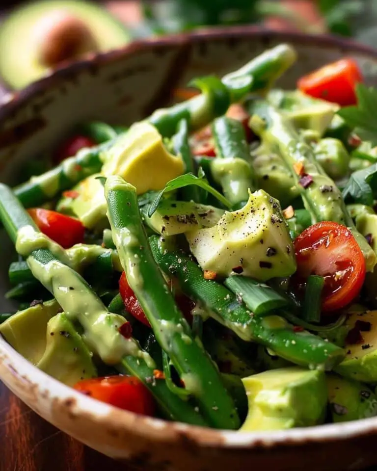 Green Bean Avocado Salad