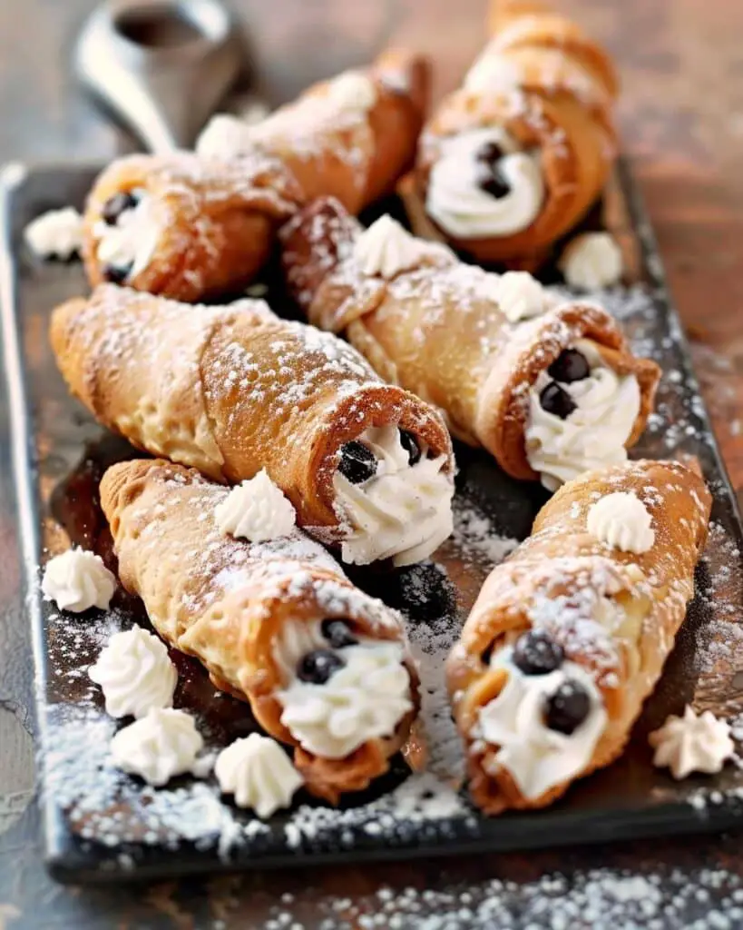 Homemade Cannoli