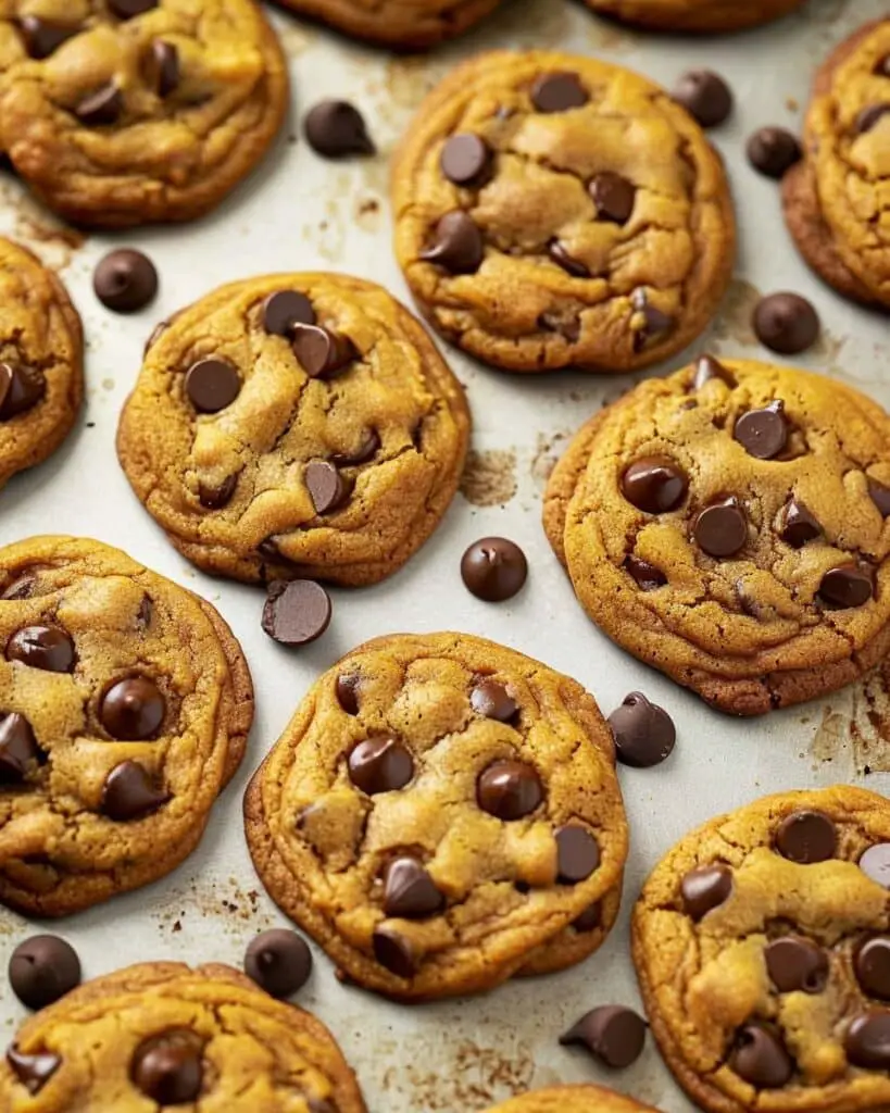 Pumpkin Chocolate Chip Cookies