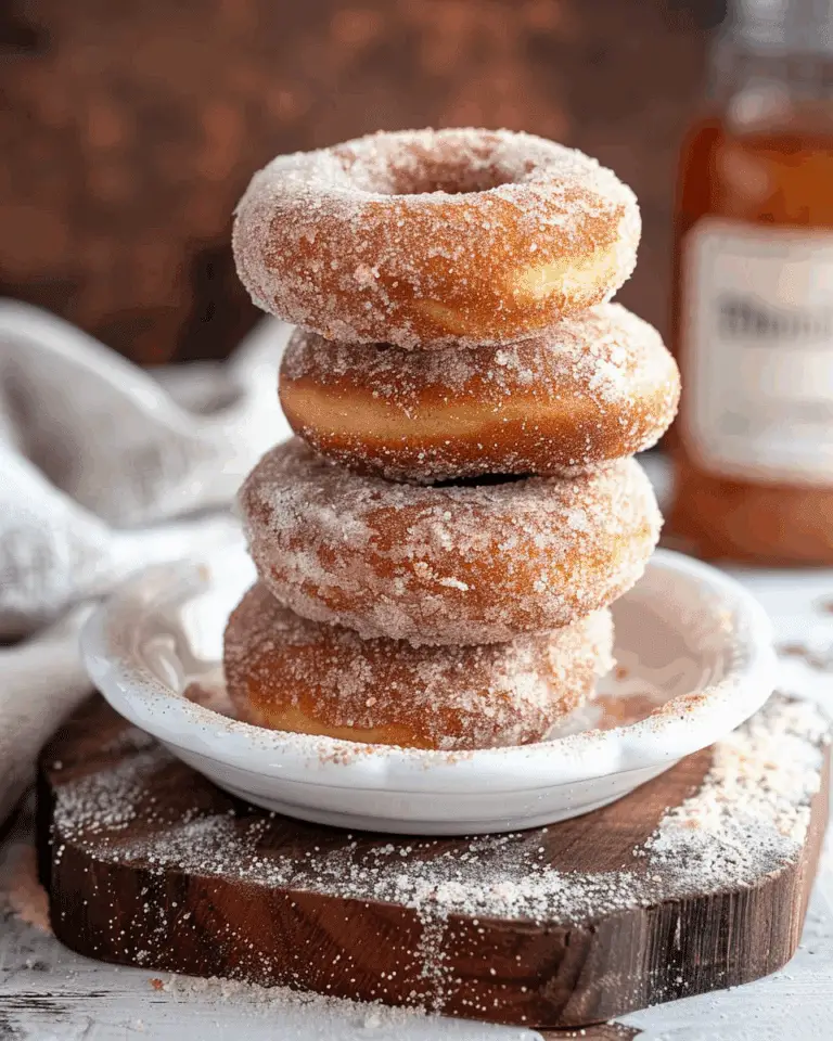 Gluten Free Apple Cider Donuts
