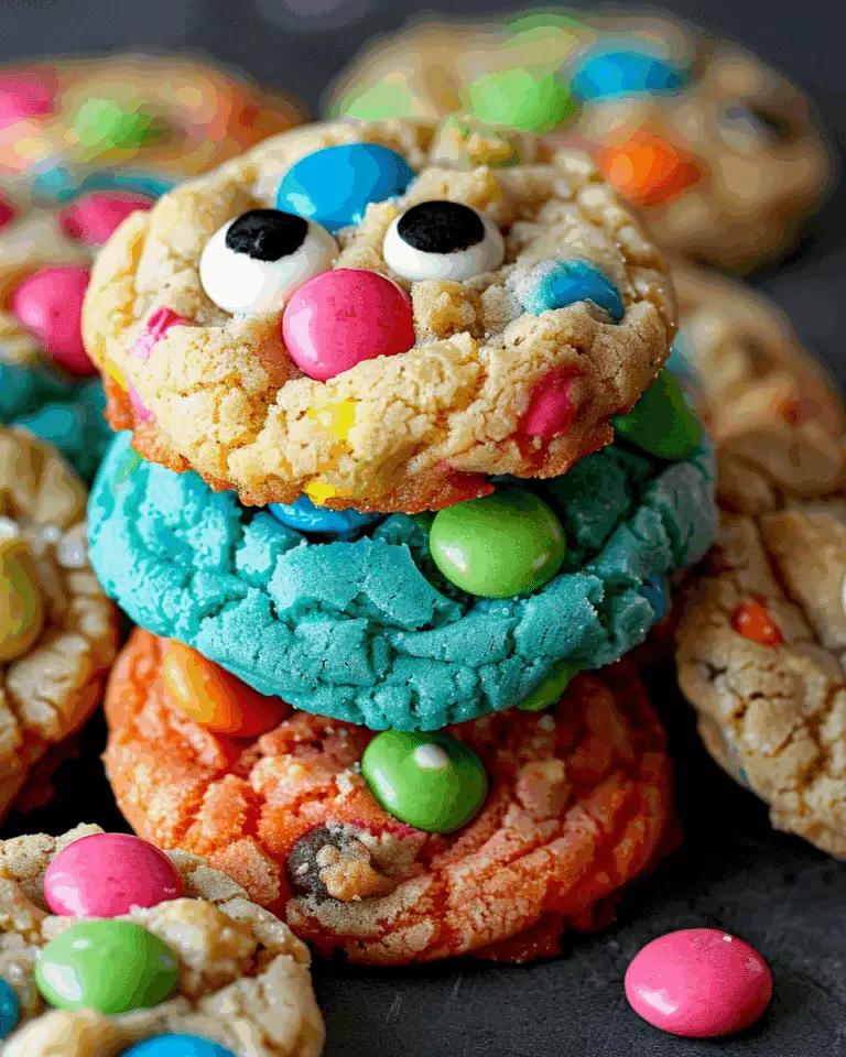 Gooey Monster Cookies