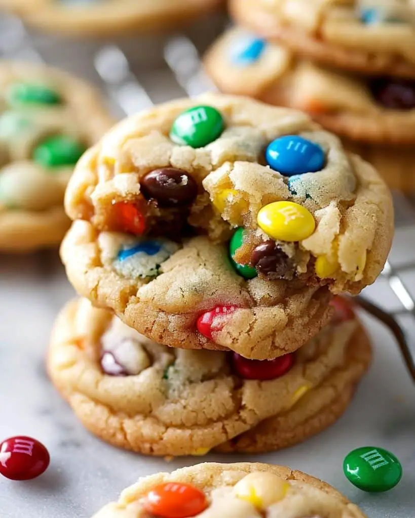Soft-Baked M&M Cookies