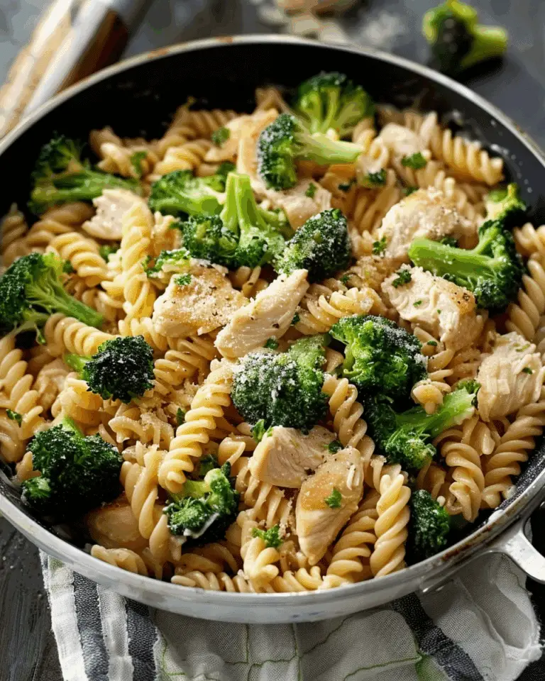 Creamy Chicken and Broccoli Delight Pasta