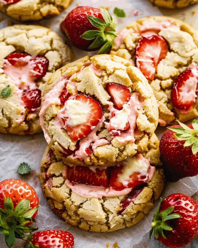 Strawberry Cheesecake Cookies