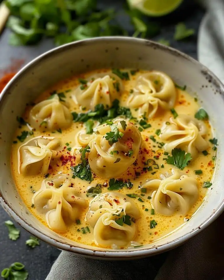 Delicious Curry Dumpling Soup Recipe