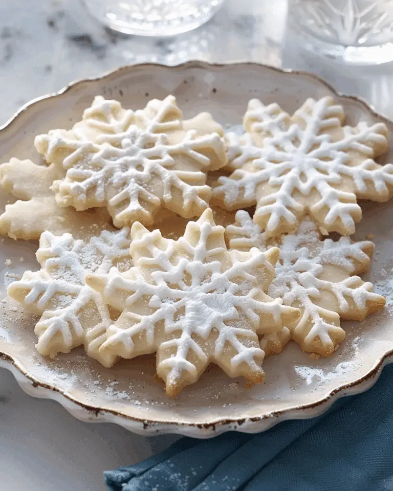 Snowflake Shortbread
